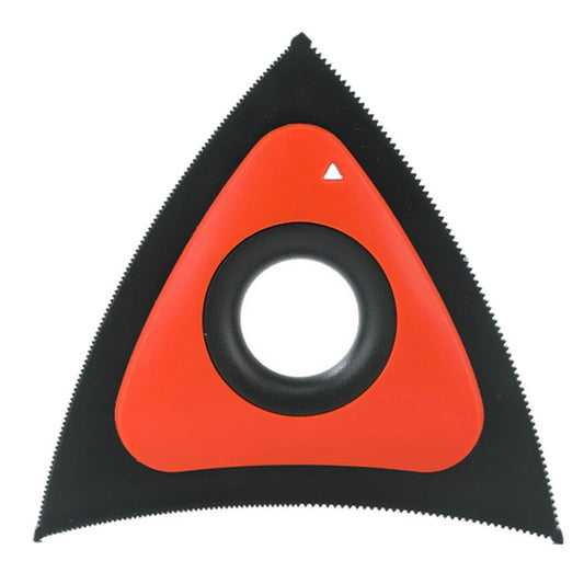 Mini Pet Hair Remover Triangle (Orange) - Eco-Friendly, Reusable Lint & Fur Cleaner for Carpets, Furniture, V1192-AZ-W-0407