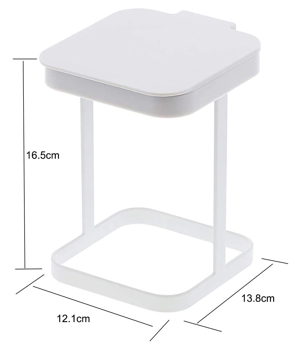 Countertop Trash Can Garbage Bag Holder for Home Kitchen Desktop trash bin, home kitchen storage bin, office V1192-AZ-W-0408