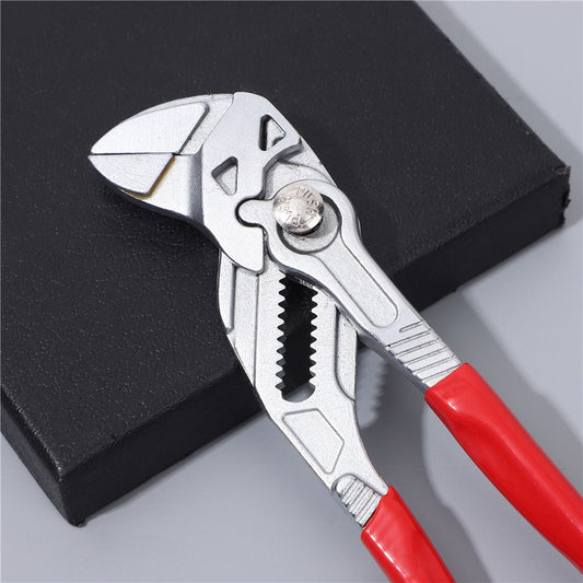 Industrial grade water pump pliers adjustable anti slip tooth design multifunctional pipe pliers wrench V1192-AZ-W-0411