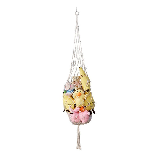 Novel Stuffed Animal Net or Toy Display Perfect for The Tiny Space in Corner,Wall Ceiling Hanging Net, V1192-AZ-W-0414