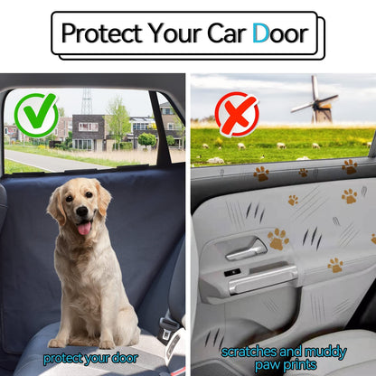 2 Pack Extra Big & Thick Anti Pet Scratching Waterproof Vehicle Door Covers Guard Truck Interior Panel Safe V1192-AZ-W-0424