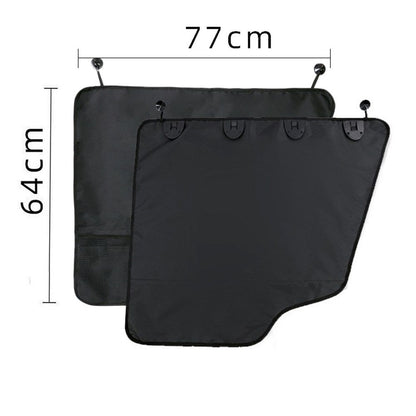 2 Pack Extra Big & Thick Anti Pet Scratching Waterproof Vehicle Door Covers Guard Truck Interior Panel Safe V1192-AZ-W-0424