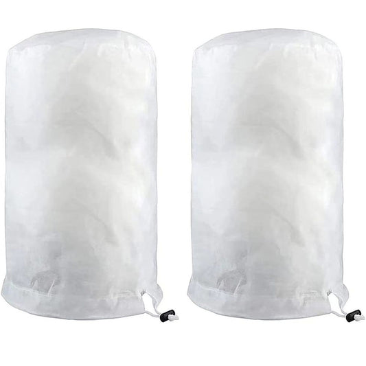 2 Pack Rounded Top Plant Covers Freeze Protection for Winter, 60*80cmTree Frost Protection Blankets Outdoor V1192-AZ-W-0426