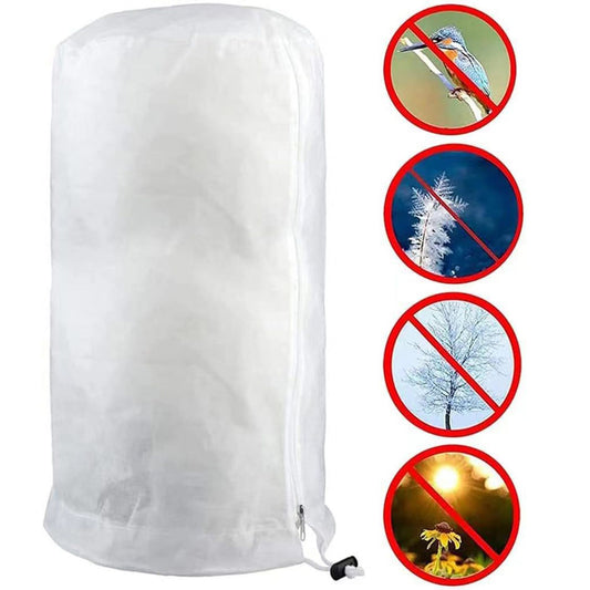 2 Pack Rounded Top Plant Covers Freeze Protection for Winter, 60*80cmTree Frost Protection Blankets Outdoor V1192-AZ-W-0426