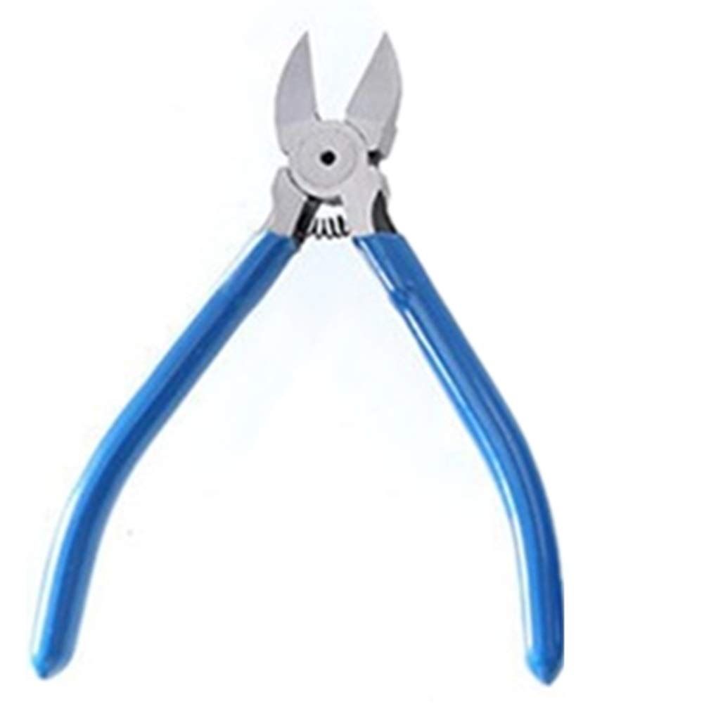 5inch Blue Diagonal Flush Wire Cutting Pliers Side Cutters Pliers Wire Cutters for Clean Cut and Cutting Needs V1192-AZ-W-0429