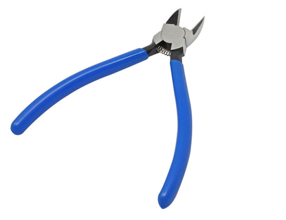 5inch Blue Diagonal Flush Wire Cutting Pliers Side Cutters Pliers Wire Cutters for Clean Cut and Cutting Needs V1192-AZ-W-0429