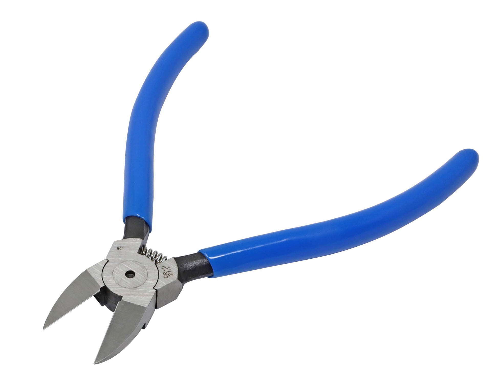 5inch Blue Diagonal Flush Wire Cutting Pliers Side Cutters Pliers Wire Cutters for Clean Cut and Cutting Needs V1192-AZ-W-0429