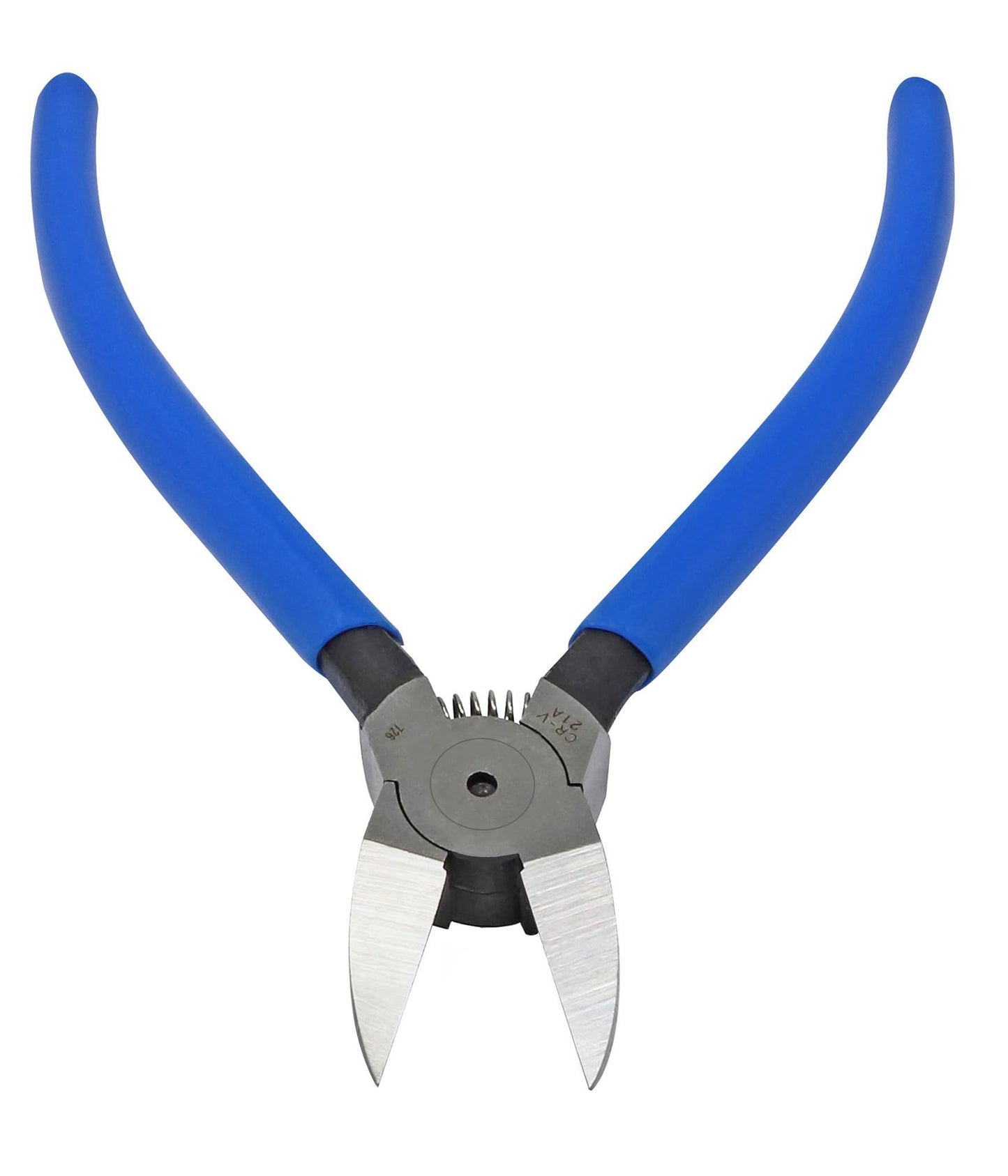 5inch Blue Diagonal Flush Wire Cutting Pliers Side Cutters Pliers Wire Cutters for Clean Cut and Cutting Needs V1192-AZ-W-0429