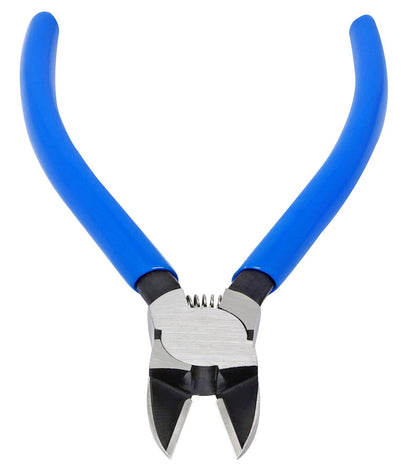 5inch Blue Diagonal Flush Wire Cutting Pliers Side Cutters Pliers Wire Cutters for Clean Cut and Cutting Needs V1192-AZ-W-0429