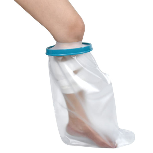 1 pcs Water Proof Leg Cast Cover for Shower, Showering Foot, Watertight Foot Protector for Leg and Foot V1192-AZ-W-0436