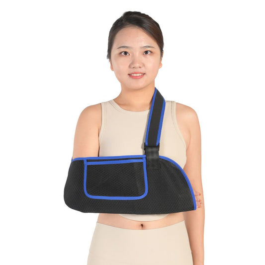 Arm Sling Shoulder Immobilizer for Men and Women, Adjustable Rotator Cuff Support Brace, Fit Left or Right, V1192-AZ-W-0443