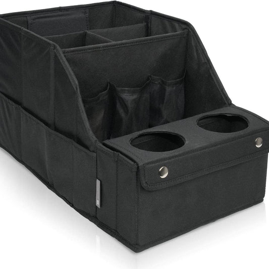 Car Seat Organizer- Backseat Car Organizer with 11 Storages Compartments and 2 Cup Holders, Organizers and V1192-AZ-W-0448