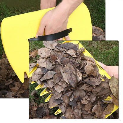 Hand Rakes Leaf Scoops -Large Leaf Grabber for Picking Up Yard Leaves, Lawn Garbage and Grass Clippings V1192-AZ-W-0450