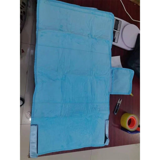 Toddler Airplane Bed & Airplane Seat Extender for Kids - Portable Foot Rest for Children Flights, Soft V1192-AZ-W-0454