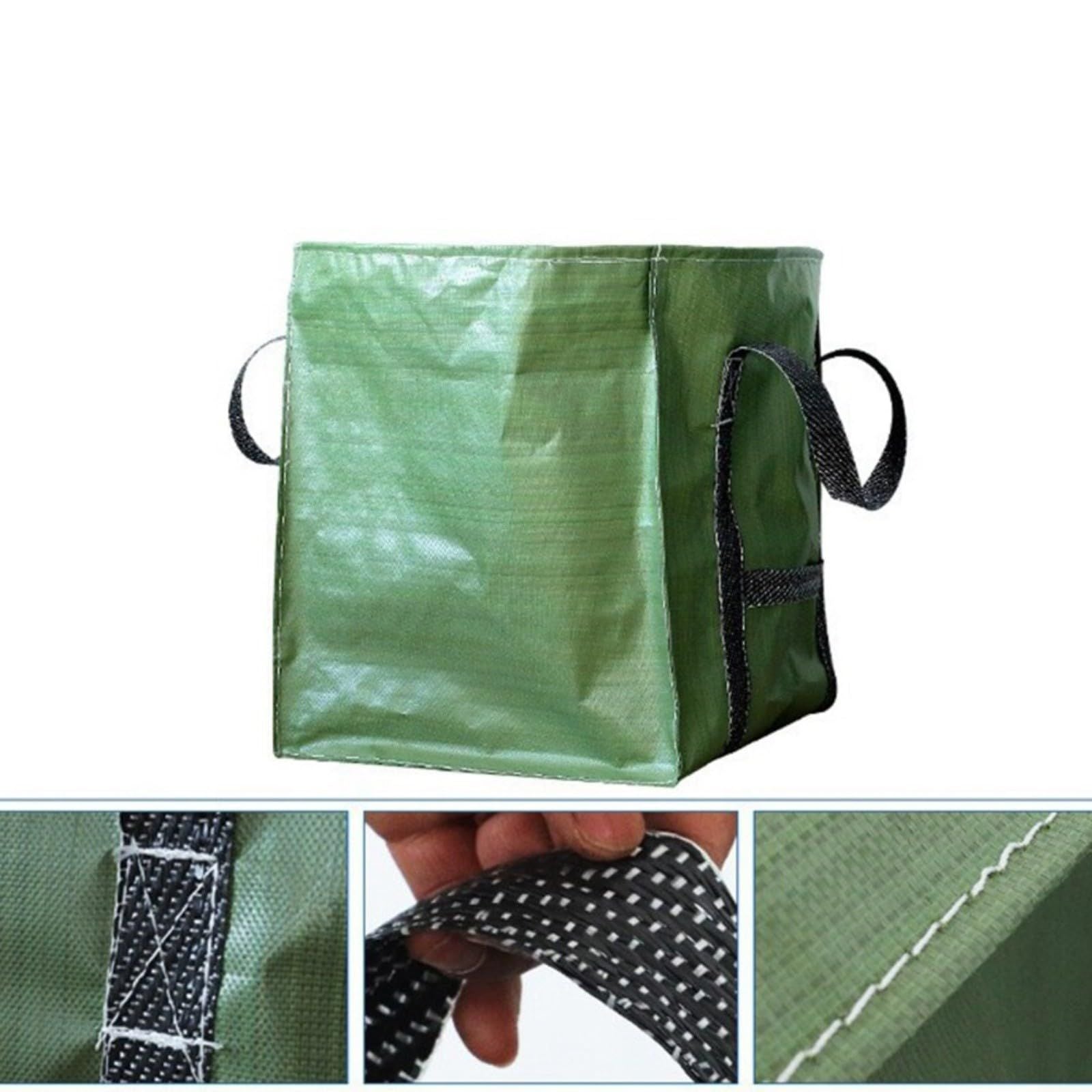 Heavy Duty Storage Tote Bag Rugged Woven Polypropylene Moving Bag, Reusable Self-Standing Design, Single, V1192-AZ-W-0460