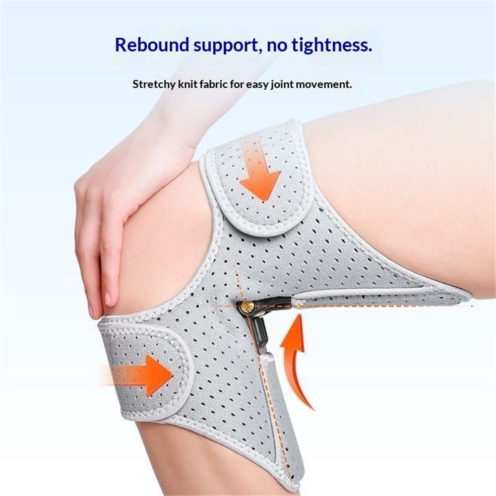 A pair Spring-Powered Knee Support Brace - Boost Joint Assistance for Stairs, Squats & Daily Mobility - V1192-AZ-W-0464
