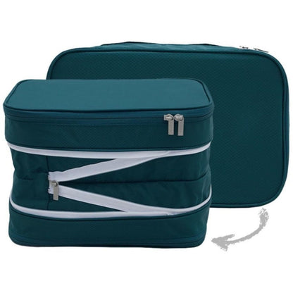 Travel Essentials Luggage Organizer l Self Compression Organizer for Travel l Overnight Trip, Road Trip, V1192-AZ-W-0465