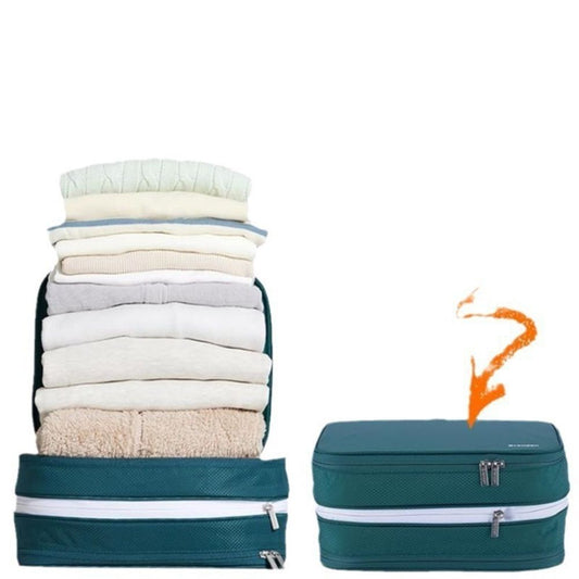 Travel Essentials Luggage Organizer l Self Compression Organizer for Travel l Overnight Trip, Road Trip, V1192-AZ-W-0465