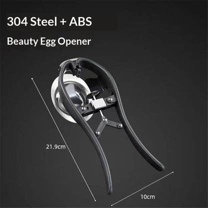 Egg Cracker,l Egg Opener, Automatic Egg Cracking Tool, Easy Eggshell CutterEggshell Cutter Egg Separator V1192-AZ-W-0504