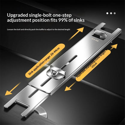 Whetstone holder Sharpening Stone Base - Stainless Steel Adjustable Whetstone Holder Sink Bridge for V1192-AZ-W-0505