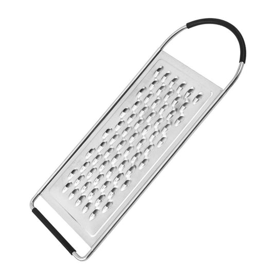 Metal Stainless Steel Extra Course Handheld Non Slip Flat Grater Ideal for Vegetables, Cheese, Eggs V1192-AZ-W-0508