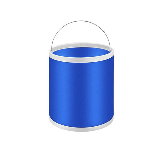 Collapsible Bucket with Storage Case- Durable Pop Up Bucket with Watertight Fabric, Great for RVs, Camping, V1192-AZ-W-0519