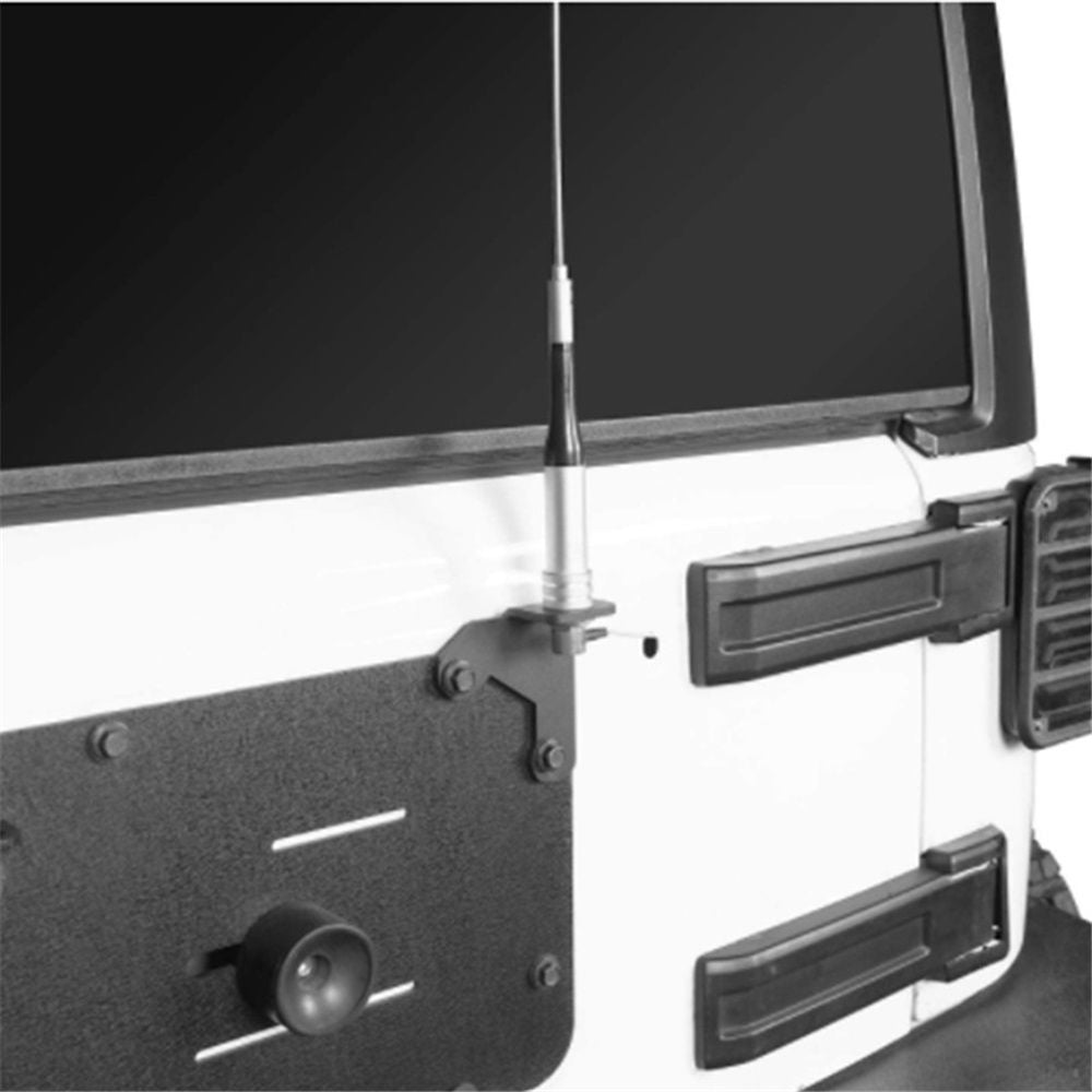 2pcs Antenna spare tire mounting bracket, car antenna spare tire bracket, tailgate modification antenna V1192-AZ-W-0527