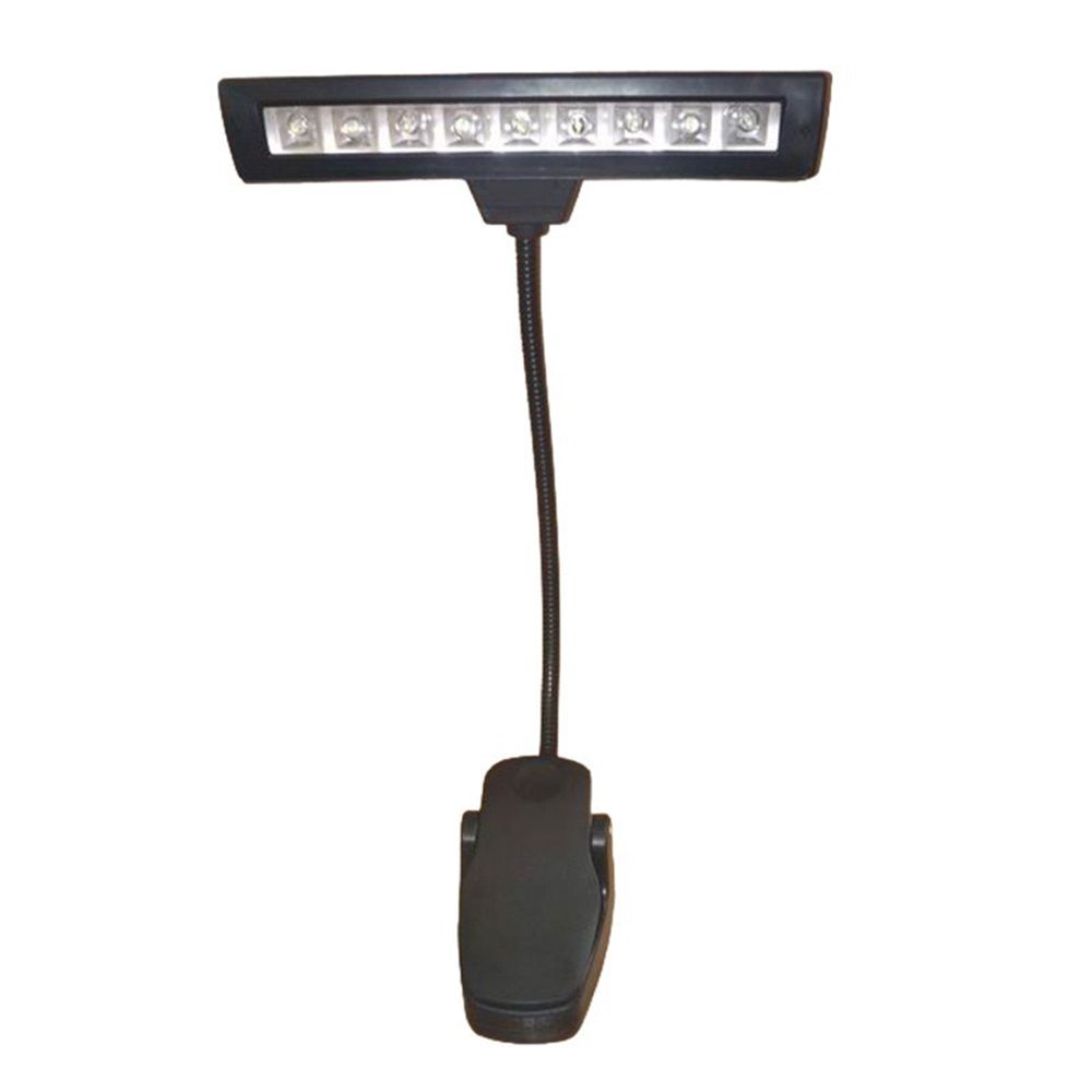 Led Clip Desk Lamp USB Rechargeable Battery Operated Multi-Angle Lighting Eye-Caring Portable Table Light for V1192-AZ-W-0532