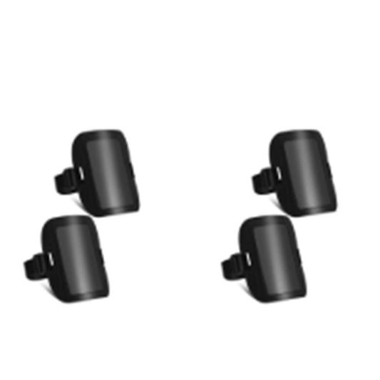 4 Pcs Arm Badge Holder for Men Leather ID Armband Adjustable Badge Holder with Elastic Arm Band Waterproof V1192-AZ-W-0535
