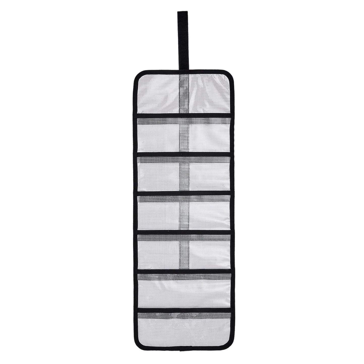 Small Roll Up Storage Bag, 6 Pockets Roll Up Tool Kit, Suitable for Mechanics, Kitchen Storage, Art V1192-AZ-W-0537