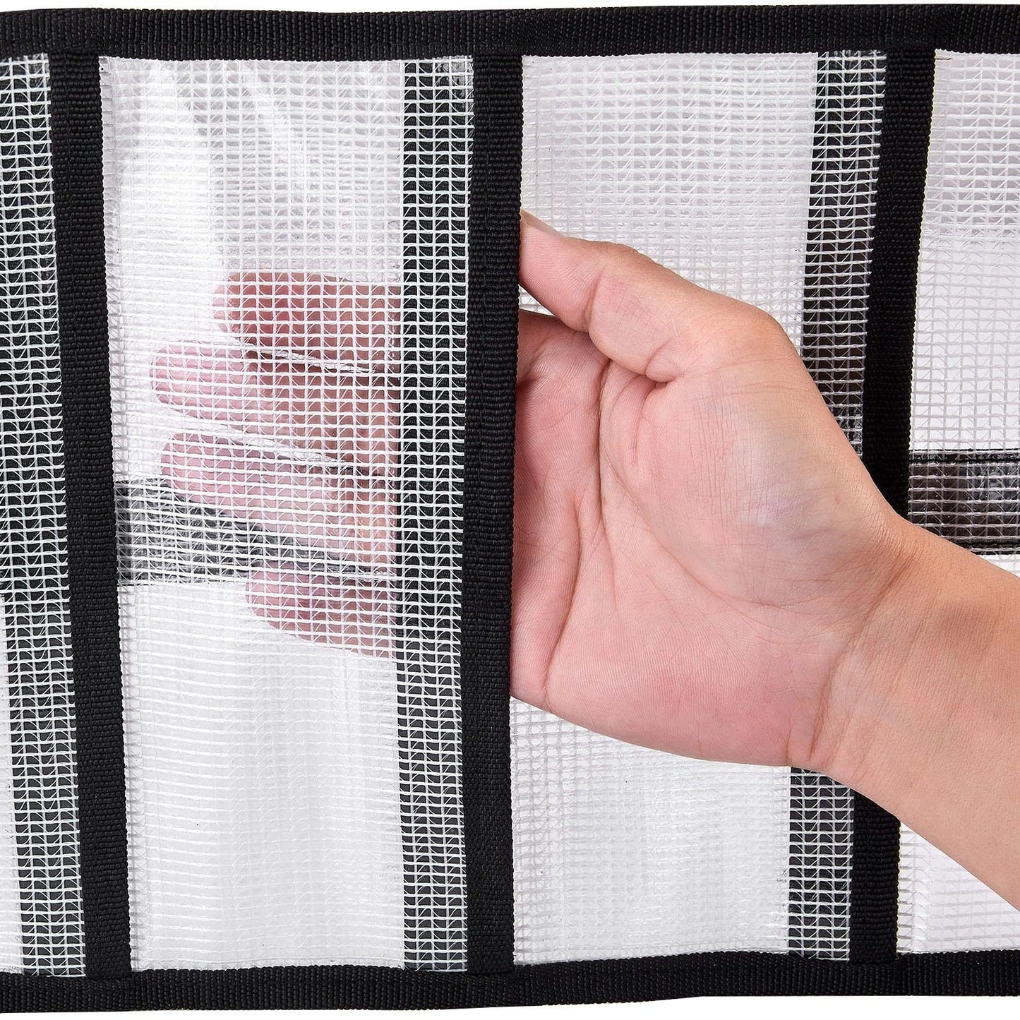 Small Roll Up Storage Bag, 6 Pockets Roll Up Tool Kit, Suitable for Mechanics, Kitchen Storage, Art V1192-AZ-W-0537