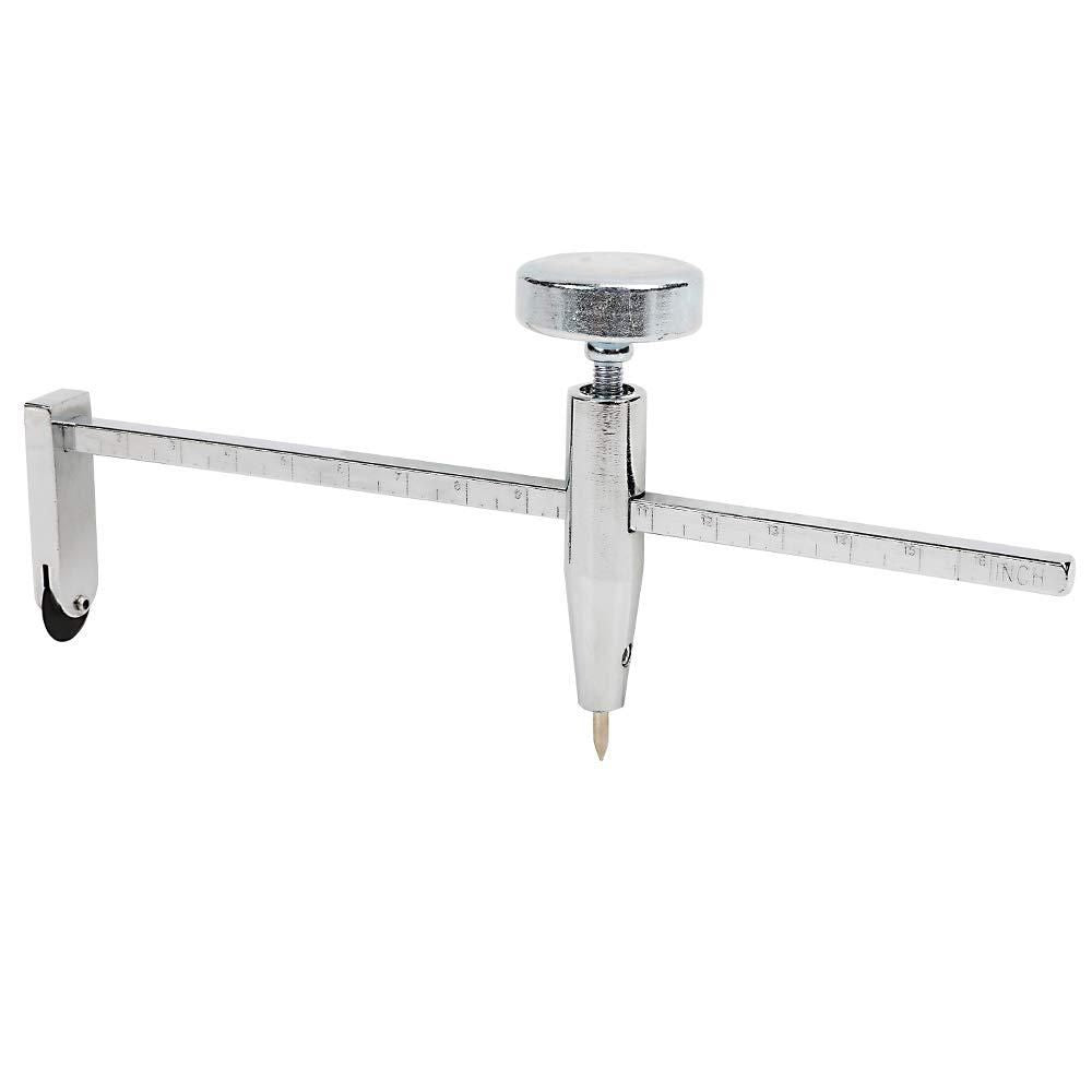 Drywall Circle Cutter, Adjustable Hole Cutter Dry Wall Pivot Point Drywalls Tools Easy Side to Diameter V1192-AZ-W-0542