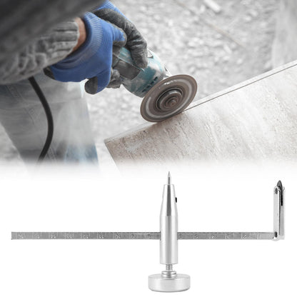 Drywall Circle Cutter, Adjustable Hole Cutter Dry Wall Pivot Point Drywalls Tools Easy Side to Diameter V1192-AZ-W-0542