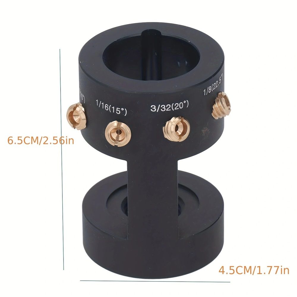 Electrode Sharpener Head Tool, 4 Accurate Angles(10 degrees, 15 degrees, 20 degrees, 22.5 degrees) & V1192-AZ-W-0556