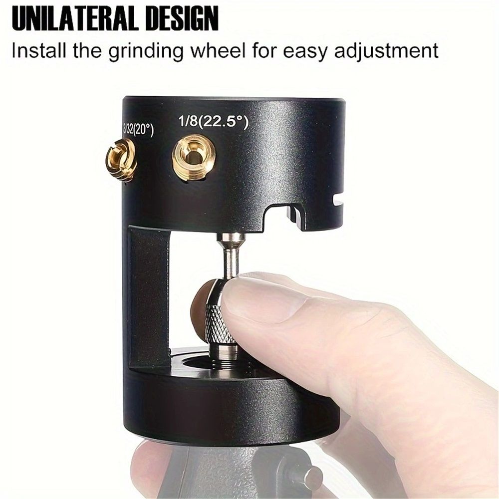 Electrode Sharpener Head Tool, 4 Accurate Angles(10 degrees, 15 degrees, 20 degrees, 22.5 degrees) & V1192-AZ-W-0556