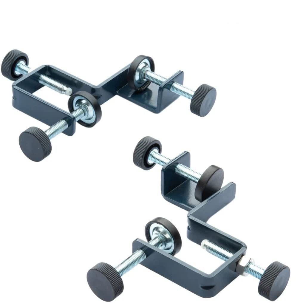 2 pack Drawer Front Installation Clamps, Adjustable Cabinet Face Clamp Set, Quick Mounting & Alignment Tool V1192-AZ-W-0557