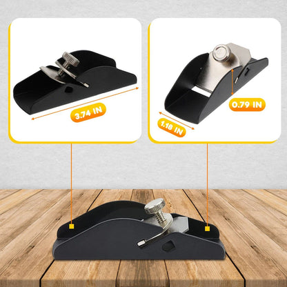 2 pack Mini Trimming Planer, Hand Planer, DIY Model Making Tool Woodworking Pocket Plane Hand Adjustable for V1192-AZ-W-0558