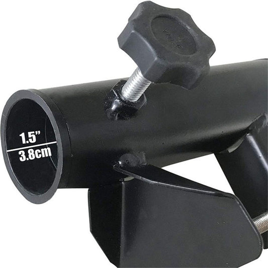 Patio Umbrella Holder Bench Deck Umbrella Stand Clamp Holder Clip Beach Fishing Umbrella Mount Clamp for V1192-AZ-W-0562