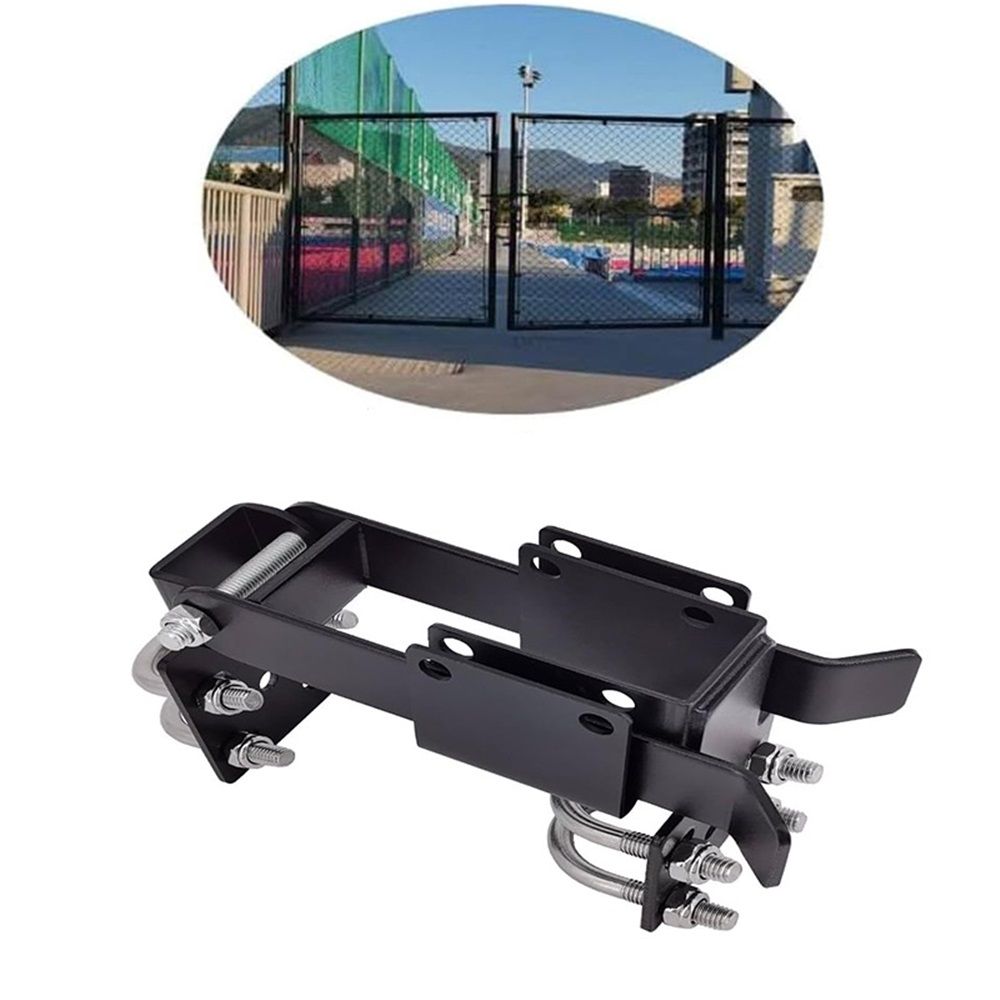 Chain Link Fence Double Gate Latch for 1.375" Gate Frame Chain Link Fence Gate Latch Residential Strong Arm V1192-AZ-W-0563