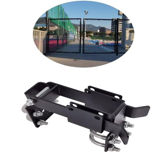 Chain Link Fence Double Gate Latch for 1.375" Gate Frame Chain Link Fence Gate Latch Residential Strong Arm V1192-AZ-W-0563
