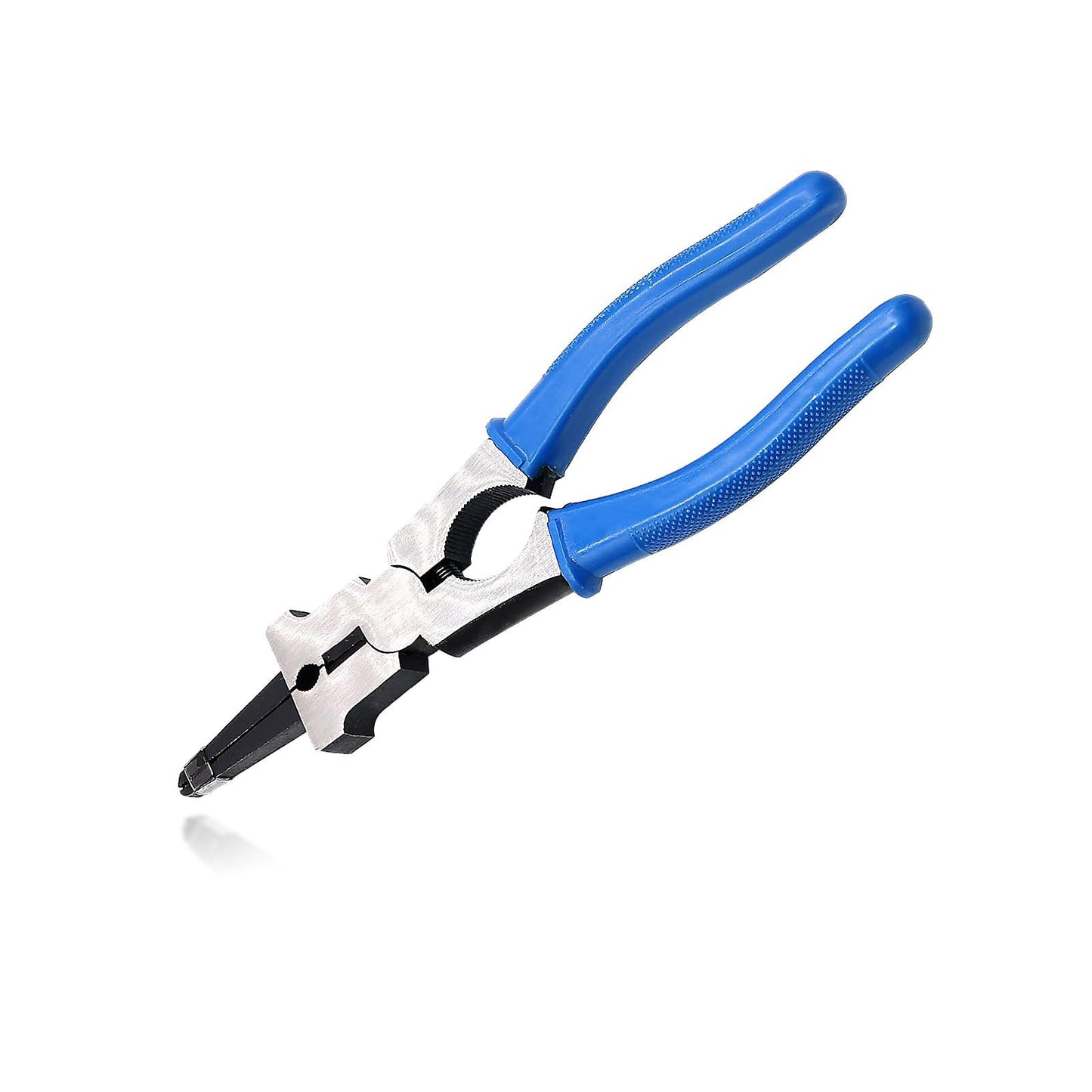 Professional Multi-Functional 8" Anti-Rust Welding Pliers - Reliable and Durable, Non-slip Wire Cutting V1192-AZ-W-0569