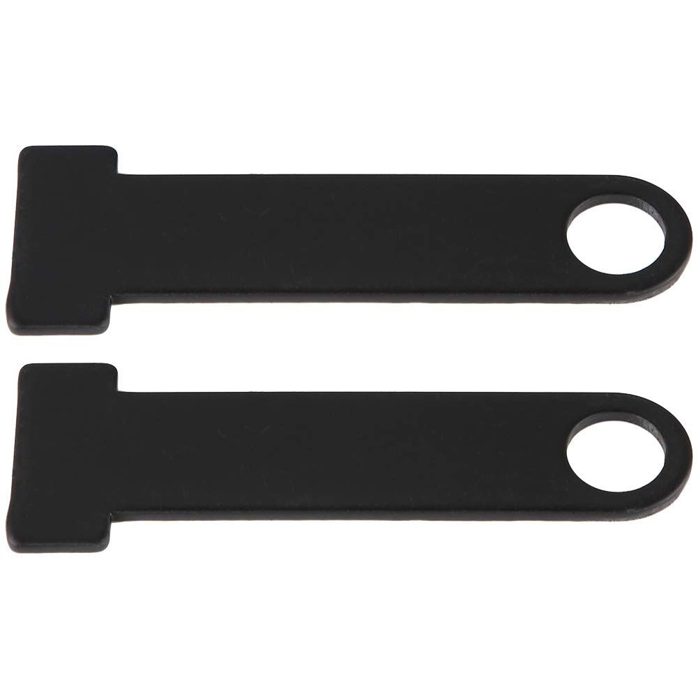 2 pair aluminum alloy Ring Lock, Helmet Strap D Ring Lock aluminum alloy Motorcycle Steel Ring Lock Black V1192-AZ-W-0578