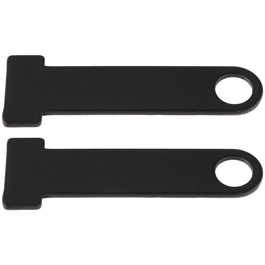 2 pair aluminum alloy Ring Lock, Helmet Strap D Ring Lock aluminum alloy Motorcycle Steel Ring Lock Black V1192-AZ-W-0578