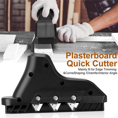 Plasterboard Fast Cutter Plasterboard Edger Gypsum Board Hand Plane Drywall Edge Chamfer Woodworking Hand V1192-AZ-W-0581