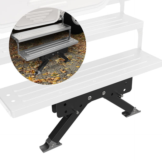 2.8" to 11.4" Step Stabilizer Kit Compatible with RV Travel Trailers and Motorhomes, Easy Installation for V1192-AZ-W-0585