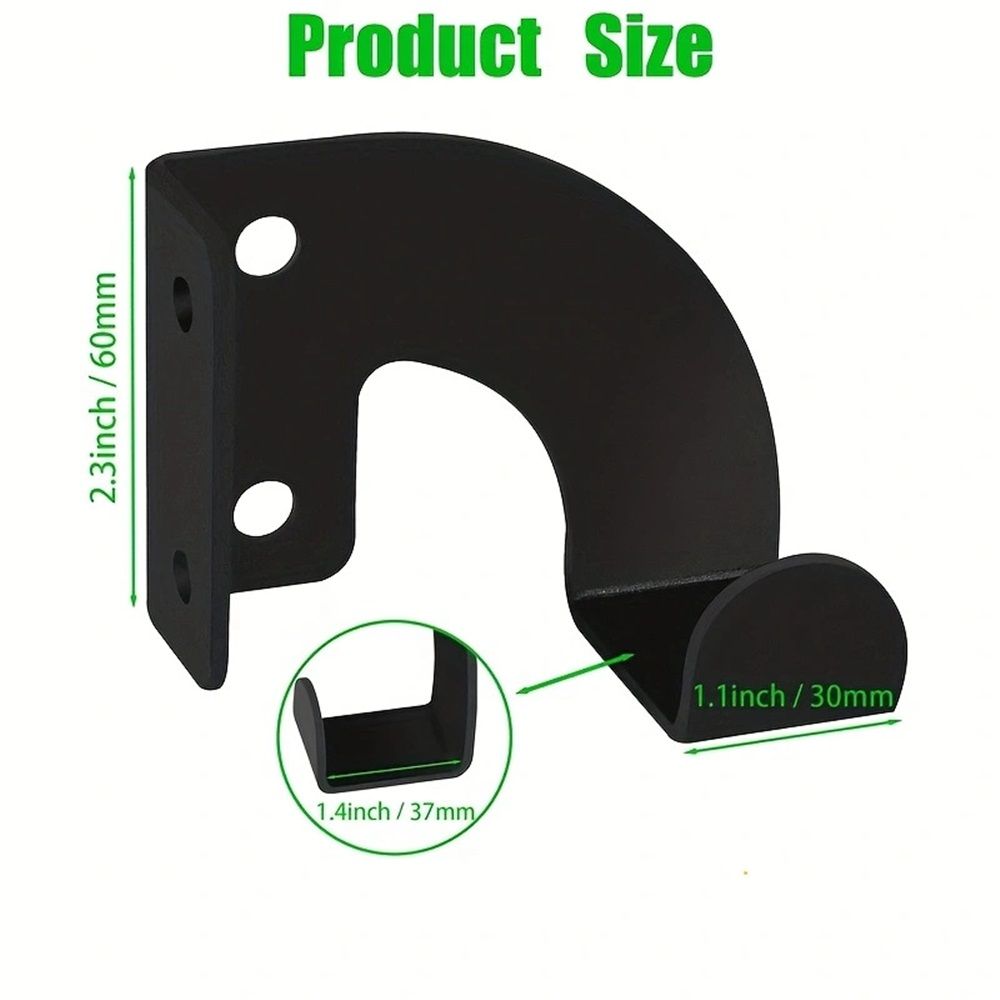 2PCS Chainsaw Hanger, Heavy Duty Chainsaw Wall Mount Holder, Organizer Mounted Chainsaw Rack, Chain Saw V1192-AZ-W-0586