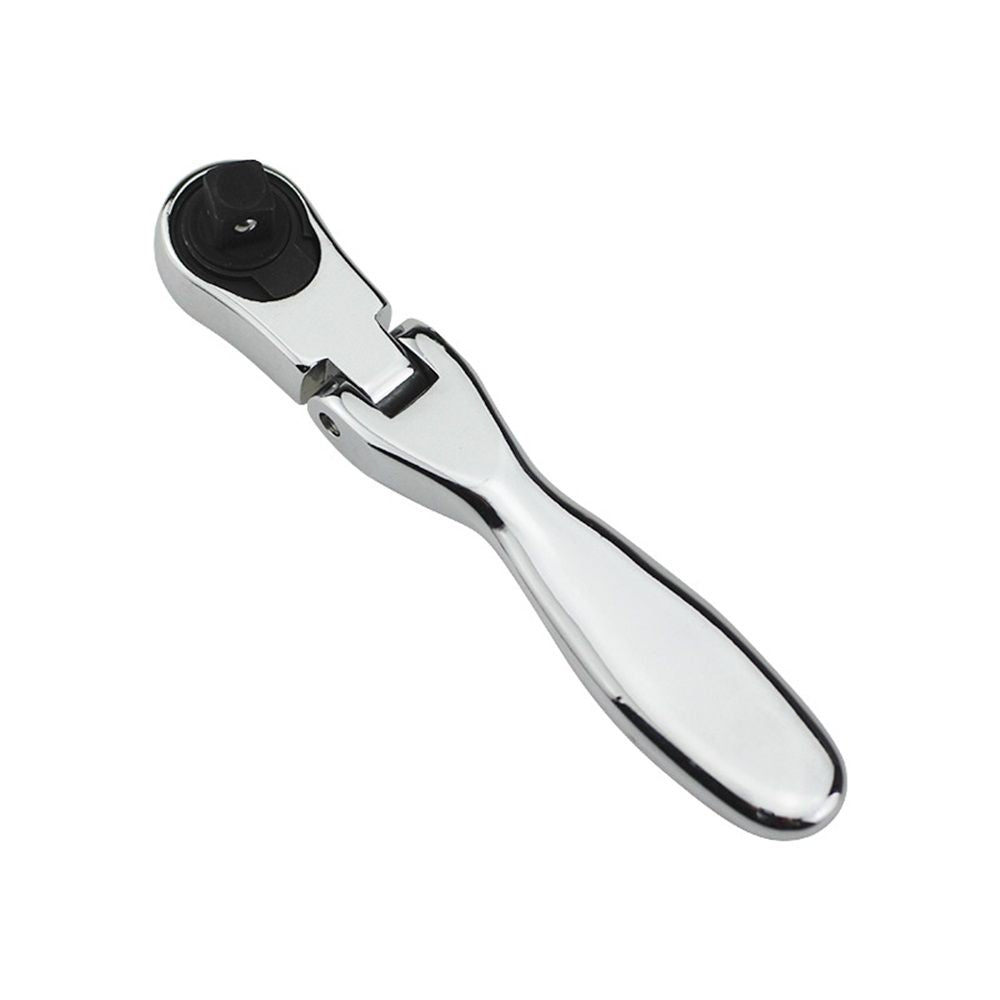 1/4 Inch Mini Ratchet Wrench Screwdriver Chrome Vanadium Steel Reversible 72 Teeth 2 In 1 Socket Batch Head V1192-AZ-W-0588