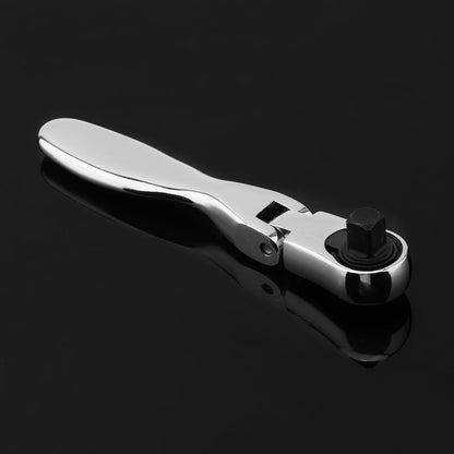 1/4 Inch Mini Ratchet Wrench Screwdriver Chrome Vanadium Steel Reversible 72 Teeth 2 In 1 Socket Batch Head V1192-AZ-W-0588