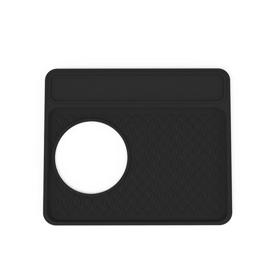 Espresso Tamper Mat, Food Grade Silicone Non-Slip, Waterproof Heat Resistant, Espresso Tamping Station for V1192-AZ-W-0590