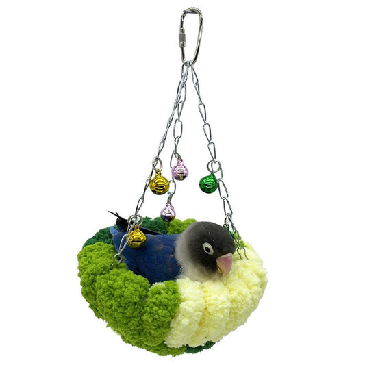 Bird nests, Parrot nests, Warm Winter Bird nests, Sleeping hammocks, birdcages, Hanging Swings, Plush nests, V1192-AZ-W-0591